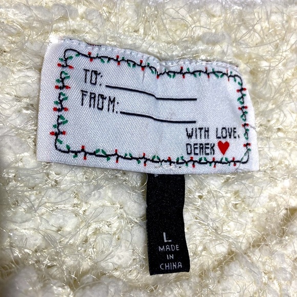 Holiday Snowman Sweater-Christmas-Winter. Sequin on the front. Large. Classy. - Picture 5 of 9